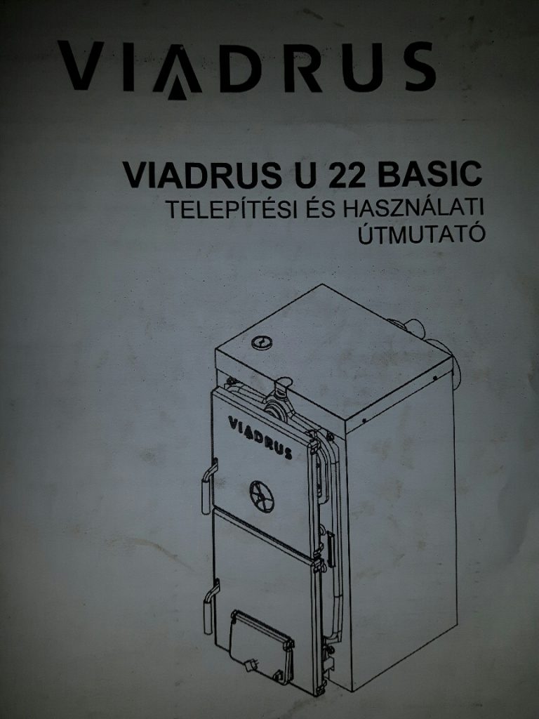 Viadrus U22 öntöttvas vegyestüzelésű kazán