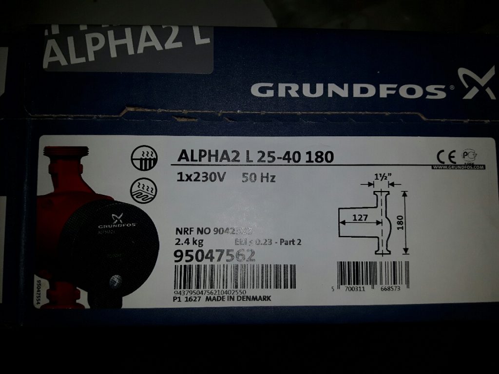 Grundfos keringető szivattyú alpha 2